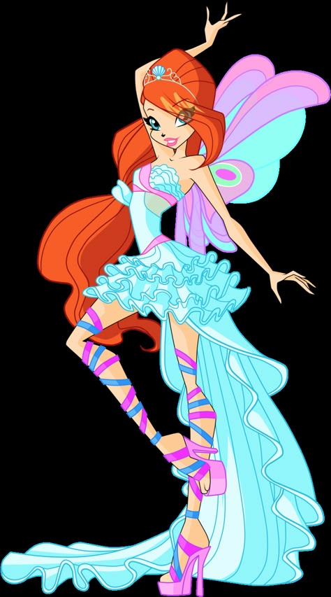 Winx Club Harmonix Oc, Fairies Fanart, Winx Club Oc, Klub Winx, Bloom Winx Club, Fashion Drawing Tutorial, Fairy Artwork, Winx Club, Magical Girl