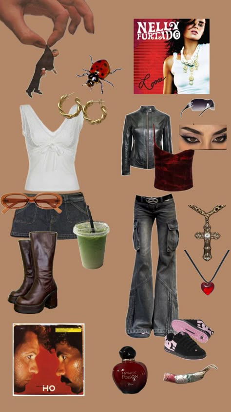 aesthetic maneater nelly furtado daryl hall john oath aesthetic outfit inspo Maneater Aesthetic, Daryl Hall, Nelly Furtado, Aesthetic Outfit, Aesthetic Collage, Aesthetic Outfits, Outfits Aesthetic, Different Types, Aesthetic Clothes