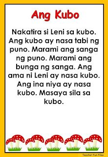 Teacher Fun Files: Tagalog Reading Passages 2 Kwentong Pambata, Tagalog Story, Tagalog Reading, Maikling Kwento, Kindergarten Math Worksheets Counting, Fact And Opinion Worksheet, Reading Practice Worksheets, Elementary Reading Comprehension, Teacher Fun Files