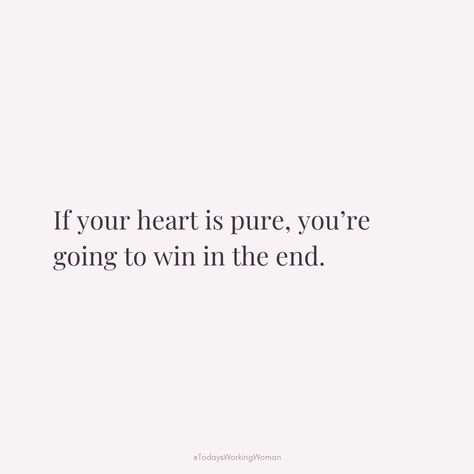 Having a pure heart will always lead you to victory in the end. Stay true to yourself and let your genuine intentions guide you towards success.  #selflove #motivation #mindset #confidence #successful #womenempowerment #womensupportingwomen God Knows Your Intentions, Good Intentions Quotes, Genuine Intentions, Genuine Quotes, Victory Quotes, Intention Quotes, God 1st, Selflove Motivation, Grateful Quotes