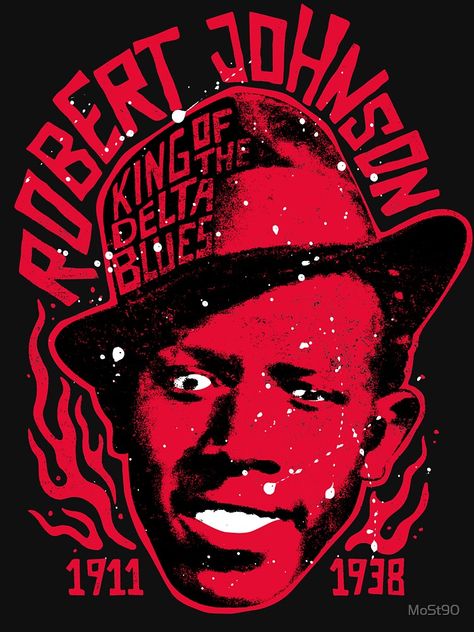 Robert Johnson Crossroads, Greenwood Mississippi, Blues Singers, Blues Art, Concert Poster Art, Rock Poster Art, Sublimacion Ideas, Robert Johnson, Delta Blues