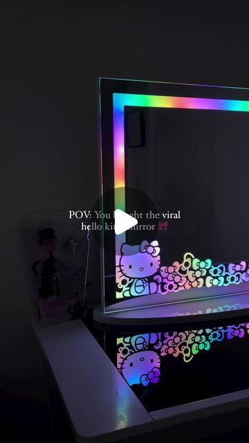 6,220 likes, 65 comments - impressionsvanity on March 11, 2024: "We've all been waiting for this! The Hello Kitty® RGB Plus Bow Vanity Mirror is the perfect vanity mirror for all your needs! Featuring ..." Impressions Vanity, Bedrooms Decor, Hello Kitty Collection, Interior Ideas, Vanity Mirror, House Interior, Hello Kitty, Bedroom Decor, Vanity