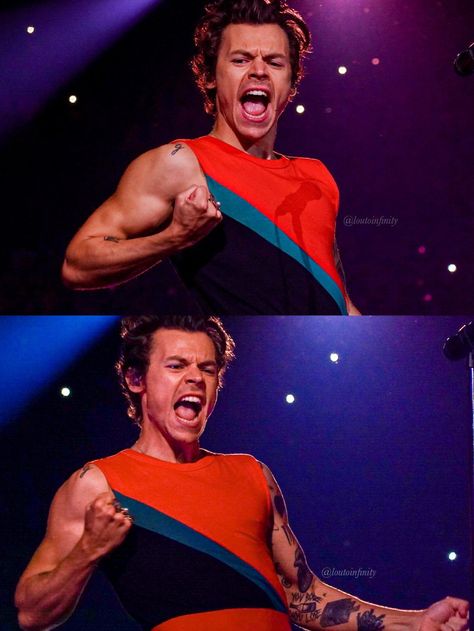 1d Core, Harry Styles Smile, Binding 13, Anatomy Practice, Harry Styles Live, Workout Inspo, Arm Muscles, Harry Styles Cute, Harry Styles Pictures