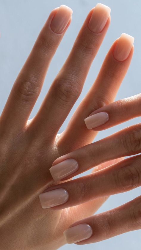 Russian Manicure, Minimal Nails, Casual Nails, Minimalist Nails, Dream Nails, Chic Nails, Perfect Nails, Nude Nails, Nail Manicure