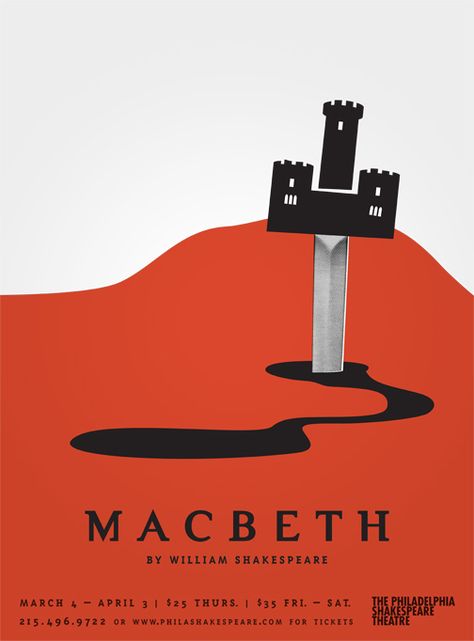 Shakespeare Posters by Shani Tucker, via Behance Shakespeare Graphic Design, Lady Macbeth Poster, Macbeth Poster Art, Theatre Posters Design, Opera Poster Design, Theatre Poster Design, Shakespeare Posters, Behance Poster, Macbeth Poster