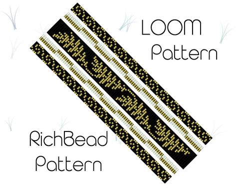 Loom Beading Patterns, Seed Bead Bracelet Patterns, Stitch Jewelry, Bead Loom Pattern, Loom Bracelet Patterns, Loom Pattern, Beading Techniques, Loom Bands, Bead Loom Bracelets