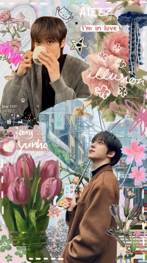 yuyuuu!! #yunho #ateez #kpop Kpop Iphone Wallpaper, Yunho Ateez, Jeong Yun-ho, Song Min-gi, Aesthetic Collage, Editing Pictures, Kpop Wallpaper, Aesthetic Wallpapers, Profile Picture