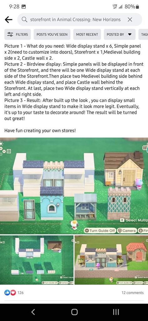 Animal Crossing Medieval Wall, Acnh Faux Building, Animal Crossing Fake Building, Acnh Medieval Building Side, Acnh Building Codes, Acnh Store Front Ideas, Acnh Fake Building, Greek Athena, Acnh Builds