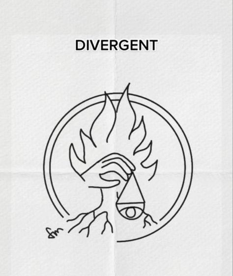 Divergent Drawings, Minimalist Tatoos, Divergent Tattoo, Divergent Book, Petite Tattoos, Matching Tattoos, Divergent, Meaningful Tattoos, Minimalist Tattoo