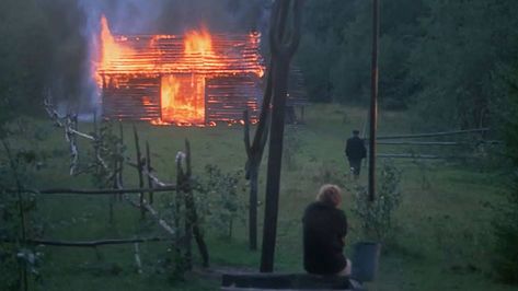 Paradis Sombre, Andrei Tarkovsky, Burning House, Film Technique, Beau Film, Septième Art, Movie Shots, Film Inspiration, Season Of The Witch