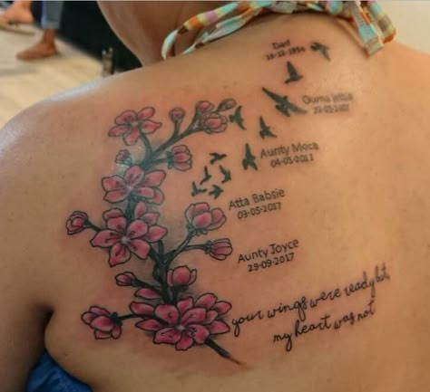 Memorial Tattoos Mom, Grandchildren Tattoos, Grandparents Tattoo, Rip Tattoos For Mom, Tattoos For Dad Memorial, Memorial Tattoo Quotes, Memorial Tattoo Designs, Grandma Tattoos, In Loving Memory Tattoos