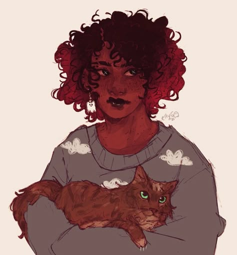 Georgie Barker, Tma Fanart, The Magnus Archives, I Care, A Cat, Just In Case, Fan Art, Anime