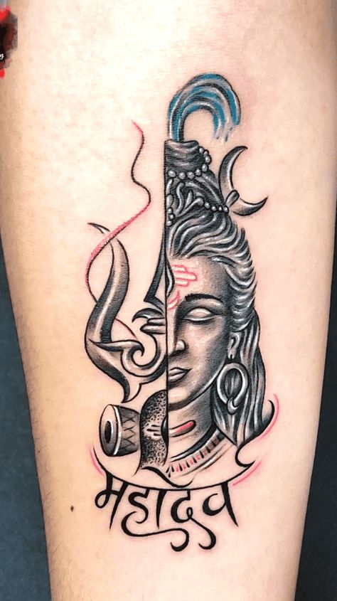 Shiv Face Tattoo, Shiva Face Tattoo Design, Bholenath Shiva Tattoo, Mahadev Face Tattoo, Shiva With Trishul Tattoo, Shivji Tattoo Design, Shiva Trishul Tattoo Design, God Shiva Tattoo, Lord Shiva Tattoo Design For Men