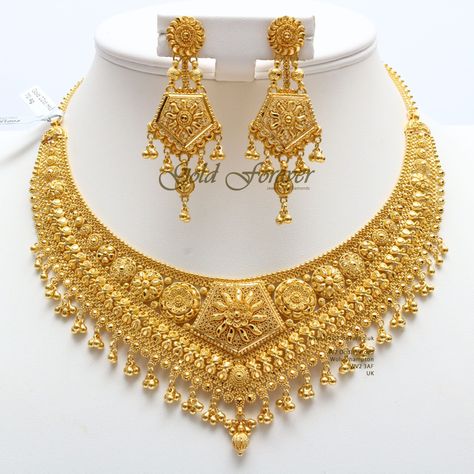 25 Grams Short Neckless | Gold Necklace Designs, Gold Gold Set Design, Father Songs, Indian Gold Necklace Designs, Bridal Necklace Designs, Gold Bridal Necklace, Gold Necklace Indian, Gold Necklace Indian Bridal Jewelry, Jewelry Set Design, Indian Jewellery Design Earrings