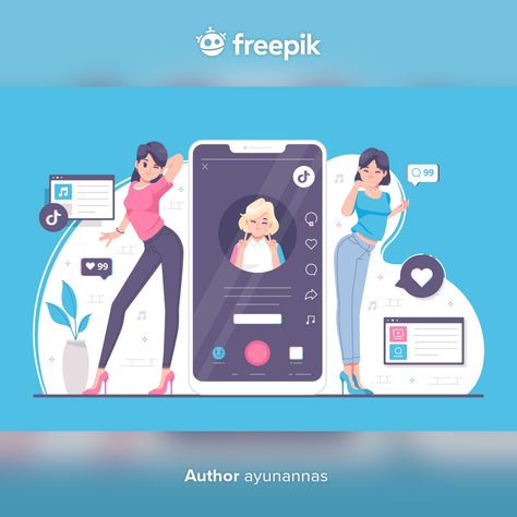 Tiktok Illustration, Circle Doodles, Shield Icon, App Concept, Best Time To Post, Box Icon, Illustration Story, Couple Silhouette, Concept Illustration