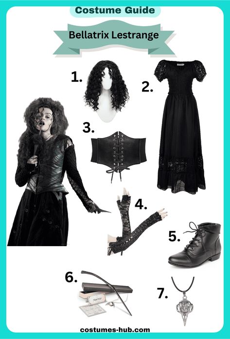 Bellatrix Lestrange Costume Bellatrix Lestrange Outfit, Bellatrix Lestrange Daughter, Magic Mike Costume, Bellatrix Lestrange Cosplay, Belatrix Lestrange, Bellatrix Lestrange Costume, Daredevil Costume, Miami Vice Costume, Minion Costumes