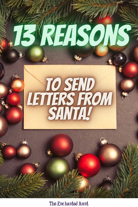 Why do I send letters from Santa? It’s not because I have 3 kids and one on the way. I also don’t take on the role of Santa because I look the part. And I don’t play Santa because I have such fond memories of believing in him when I was a kid. Here I break down all the reasons why you should send letters to kids from Santa! #lettersfromsanta #christmastradition #christmasideas #christmaslove #santaclausgiftideas #santaclausbelieve Letters From Santa To Kids, Herbs Benefits, Fruits Benefits, Letters From Santa, Christmas Bucket List, 13 Reasons Why, Millennial Mom, Christmas Activities For Kids, 13 Reasons