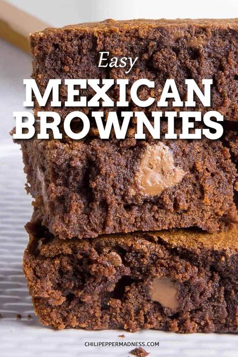 Mexican Brownies Boxed, Mexican Brownies, Mexican Dessert Recipes Easy, Authentic Mexican Desserts, Traditional Mexican Desserts, Mexican Desserts, Fudge Dessert, Cake Brownies, Mexican Snacks