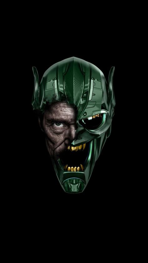 Green Goblin Wallpaper, Green Goblin Art, Goblin Wallpaper, Lock Screen And Home Screen, Image Spiderman, Spaider Man, Spider Man No Way Home, Spiderman Artwork, Marvel Superhero Posters