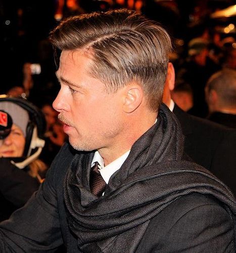 Inglourious Basterds hair Brad Pitt Inglorious Basterds, Aldo Raine, Brad Pitt Haircut, Brad Pitt Hair, Bradley Pitt, Inglorious Basterds, Hair Trends 2015, Inglourious Basterds, Christoph Waltz