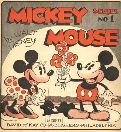 Mickey Mouse Series #1 (David McKay Co, 1931) Shortly after the success of animated cartoons in film and television, Walt Disney began producing comics with his characters. Since the 1930s, countless pages of Disney comics have been Old Mickey Mouse, Disney Posters, Disney Vintage, Film Disney, Mickey And Minnie Mouse, Old Disney, Vintage Mickey Mouse, Mickey Mouse And Friends, Old Cartoons