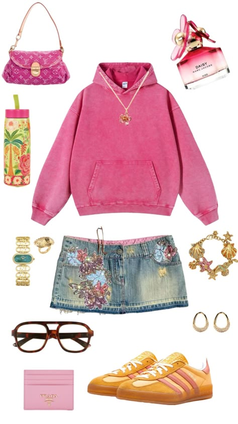 Jean And Hoodie Outfit, Hoodie Outfits Aesthetic, Pink Hoodie Aesthetic, Mode Zara, Skandinavian Fashion, Outfit Inspo Casual, Trendy Outfits For Teens, S Diary, Swaggy Outfits