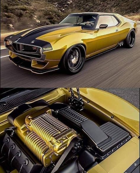 Old School Muscle Cars, Amc Javelin, Old Muscle Cars, Cars Bikes, Custom Muscle Cars, Shelby Gt500, Super Luxury Cars, Best Luxury Cars, Us Cars