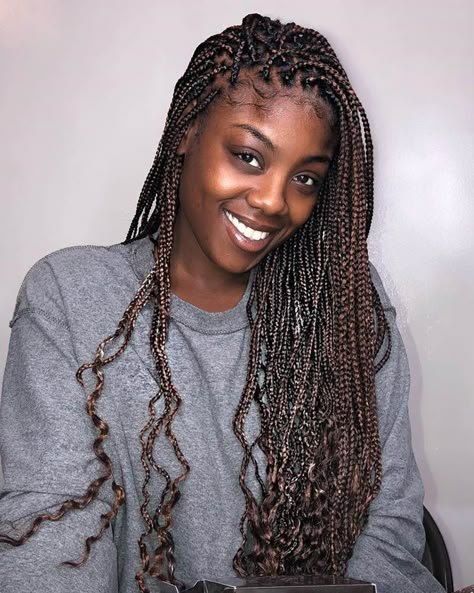 Short Crochet Braid Styles, Curls Ideas, Short Crochet Braids, Braids Pictures, Small Box Braids, Gorgeous Braids, Crochet Box Braids, Crochet Braid Styles, Box Braids Styling