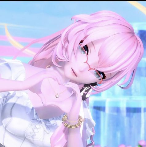 Megurine Luka, Project Diva, Pink Hair, Vocaloid, Diva, Anime, Hair, Pink, Blue