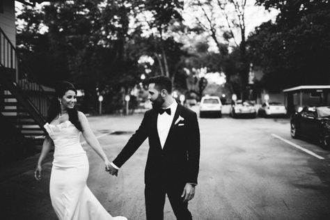 Black and White Wedding at The Veranda at Thornton Park Priscilla And Elvis, Black And White Wedding, Black White Wedding, Power Couple, Junebug Weddings, Pale Blue, White Wedding, Wedding Blog, The Black