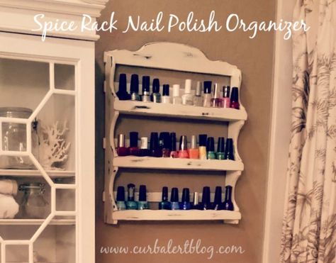 Got an old spice rack hanging around? Here are 8 cool ways to repurpose it Upcycled Spice Rack, Repurpose Spice Rack, Spice Rack Vintage, Door Spice Rack, Ikea Spice Rack, Chic Bathroom Decor, Large Bookshelves, Wooden Spice Rack, Upcycle Repurpose