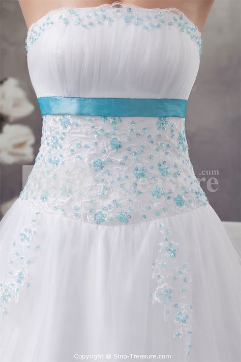 Turquoise And Rose Gold Wedding, Wedding Dresses With Blue, Teal Wedding Dresses, Teal Wedding Dress, Blue And White Corset, Teal Dress For Wedding, Turquoise Wedding Dresses, Boutonniere Blue, Corset Back Wedding Dress