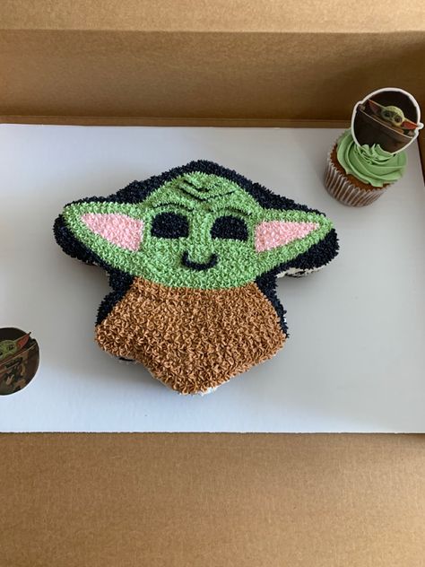 Star Wars Cupcake Cake, Star Wars Cupcakes, Shower Cupcakes, Baby Shower Cupcakes, Cupcake Cake, Baked Goods, Cupcake Cakes, Cupcake, Crochet Earrings