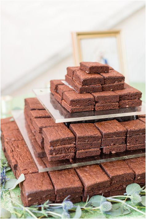 brownie dessert display. Texas wedding details. Colorful themed wedding. Texas Wedding Planner. Wedding Ceremony: St. Mary's Cathedral Basilica | Galveston Wedding Venue: The Bryan Museum | Planner: The Simply Elegant Group | Texas Wedding Photographer: Koby Brown Photography Brownie Wedding Display, Brownie Grooms Cake, Brownie Bar Wedding, Brownie Display Ideas, Brownie Display, Brownie Wedding, Brownie Wedding Cakes, Charcuterie Wedding, Galveston Wedding