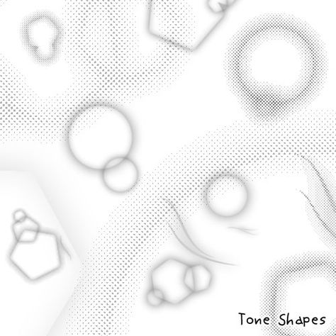 Tone Shapes by kabocha.deviantart.com on @DeviantArt Manga Effects, Photoshop 7, Manga Studio, Comic Tutorial, Manga Drawing Tutorials, Photoshop Textures, Drawing Expressions, Bullet Journal Writing, Digital Painting Tutorials