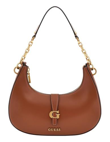 GUESS Kuba Top Zip Shoulder Bag Shoulder Bag, Black