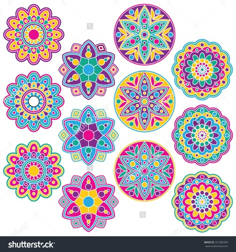 Diwali Colours, Arabic Pattern Design, Multi Cultural Art, Geometric Flowers, Rangoli Colours, Diy Journal Books, Mandala Design Pattern, Diwali Rangoli, Floral Border Design