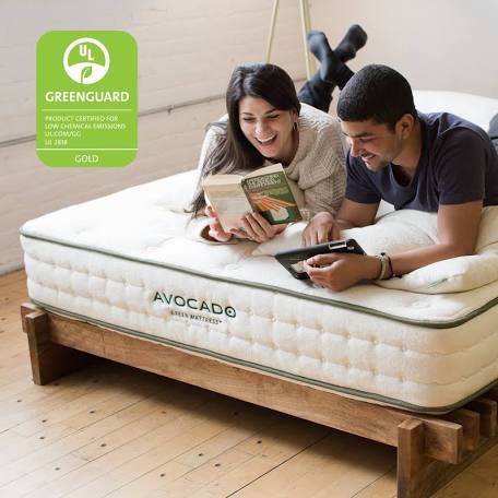 Avocado Green Mattress vs Purple 4 Avocado Mattress, Eco Friendly Mattress, Green Mattress, Mid Century Modern Bed, Avocado Vegan, Natural Latex Mattress, Modern Bed Frame, Mattresses Reviews, Natural Mattress