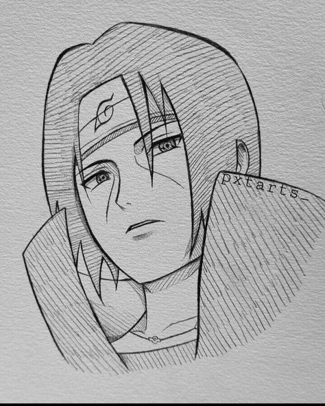 Drawing Ideas Anime Sketch Easy, Easy Manga Drawings, Sketches For Beginners, Easy Sketches For Beginners, Naruto Drawings Easy, Anime Drawings For Beginners, Easy Sketches, Uv Paint, Anime Face Drawing