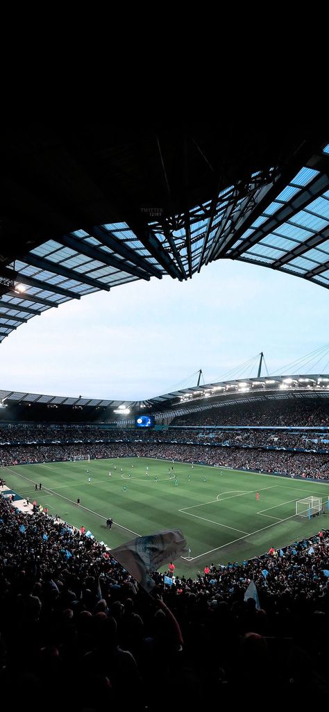 Man City Stadium, Manchester Stadium, City Of Manchester Stadium, Stadium Wallpaper, Manchester City Wallpaper, Manchester City Football Club, Etihad Stadium, Manchester England, Football Stadiums