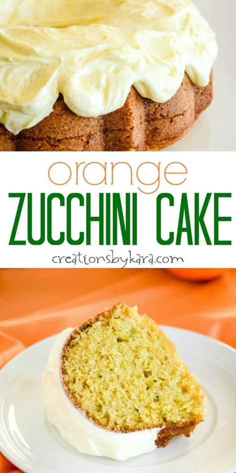 Orange Zucchini Recipes, Orange Zucchini Cake, Zucchini Cake Recipes Moist, Zucchini Cake Recipe Easy, Zucchini Bundt Cake, Zucchini Dessert, Orange Zucchini, Zucchini Cake Recipe, Zucchini Cakes