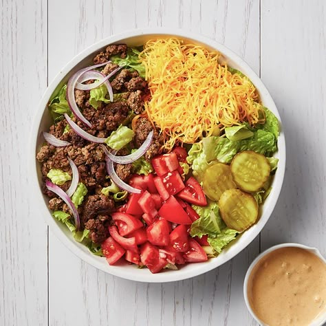 Cheeseburger bowl Cheeseburger Bowls Healthy, Meal Prep Cheeseburger Bowl, Ww Purple Plan Recipes Dinner, Weight Watcher Charcuterie Board, Ww Bowls Recipes, Weight Watcher Bowl Recipes, Weight Watcher Bowls, Weight Watcher 2023 Recipes, Ww Core Plan Recipes