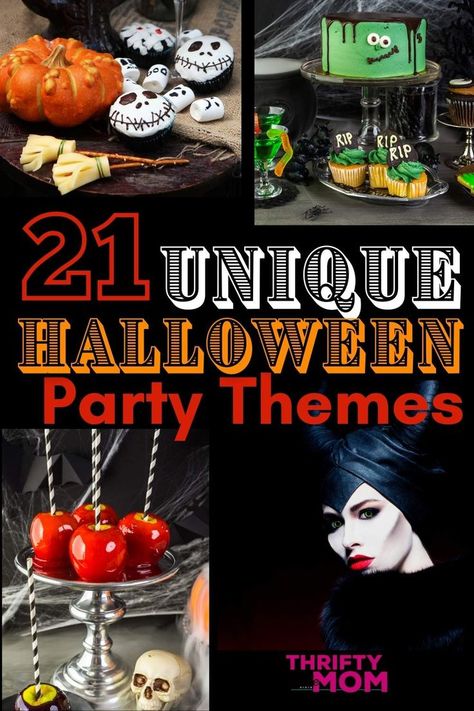 Non Spooky Halloween Party, Skull Theme Party Halloween Decorations, Halloween Themes Party For Adults, Halloween Themed Costume Party, Halloween Party Ideas 2023, Halloween Theme Party For Adults Costume Ideas, Funny Halloween Party Themes, Halloween Party Themes Ideas, Ideas For A Halloween Party