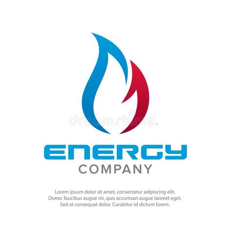 Vector illustration of a flame logo. Suitable for the logo and branding of an oil and gas company that produces energy for life. stock illustration Gas Company Logo, Petroleum Logo, Oil Company Logos, Flame Logo, Life Illustration, Fire Life, Initials Logo Design, Gas Company, Logo And Branding