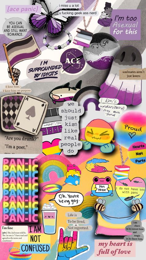 #mecore #pansexual #asexual #panromantic #pansexualpride #asexualpride #panandace #pride #acepride #ace #pan Lgbtq Quotes, Lgbt Humor, Drunk People, Ace Pride, Asexual Pride, Pansexual Pride, Taste The Rainbow, Lgbt Pride, Cute Wallpaper Backgrounds