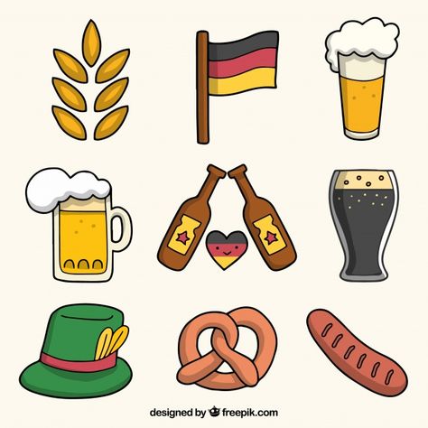 Beer Logo Design, Brewery Logos, Beer Background, International Beer Day, Book Decoration, Beer Collection, Hand Drawn Elements, Beer Ad, Beer Day