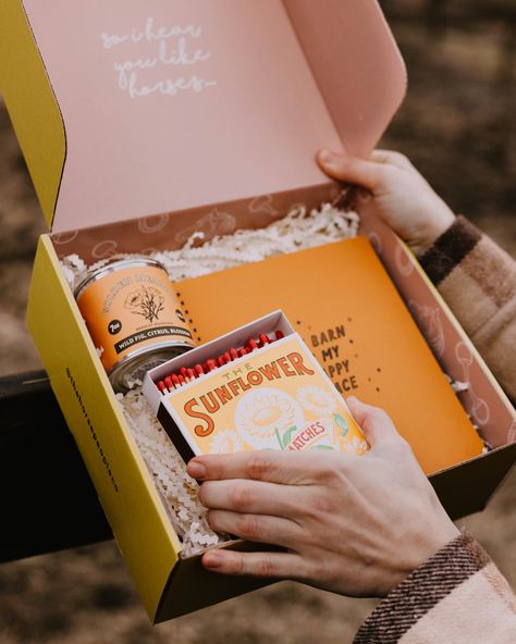 Horse inspired gift boxes. Product photography by Moments of Wild Gift Packaging Photography, Subscription Box Photography, Product Box Photography, Gift Box Product Photography, Gift Box Photoshoot, Packaging Photoshoot, Gift Box Photography, Themed Gift Boxes, Photography Boxes