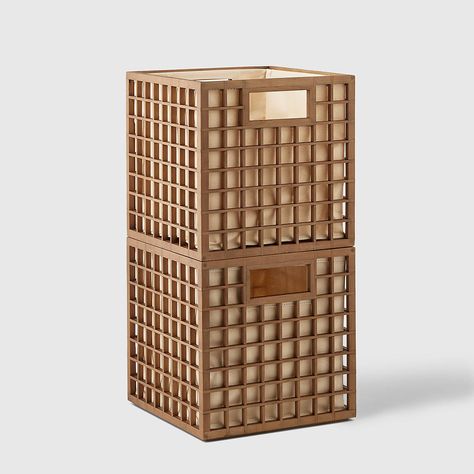 Shoji Room Divider, Shoji Screens, Linen Closet Storage, Closet Storage Bins, Bamboo Storage, Shoji Screen, Bottle Design Packaging, Storage Cube, Decorative Storage Boxes