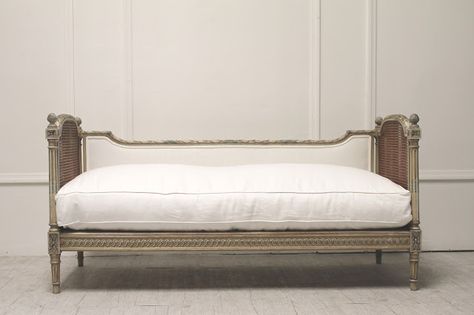 Antique Daybed, Swedish Gustavian Furniture, French Daybed, Cane Sofa, French Sofa, Daybed Bedding, Cane Furniture, Day Bed, Daybed Sofa