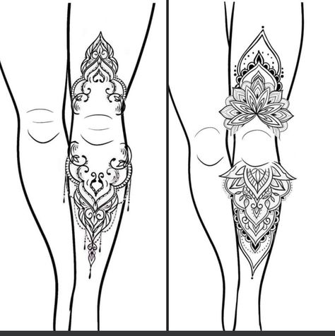 Unique Shin Tattoos For Women, Leg Tattoos Sketch, Feminine Shin Tattoos, Leg Tattoo Pattern, Fine Line Leg Sleeve, Whole Leg Tattoo Female, Ornamental Leg Sleeve, Upper Thigh Tattoos Women Unique, Ornamental Leg Tattoo